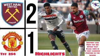 HIGHLIGHTS |West ham 2-1 Man Utd |PREMIER LEAGUE | Match week 9