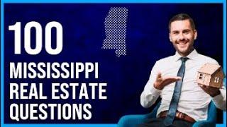 Mississippi Real Estate Exam 2023 (100 Questions with Explained Answers)