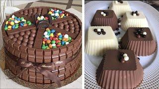 Fancy Chocolate Cake Decorating To Impress Your Friends | Stunning Chocolate Cake Decorating Idea