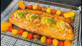 اطيب سمك سلمون على طريقة مطبخنا (117)The best salmon in our kitchen (117)