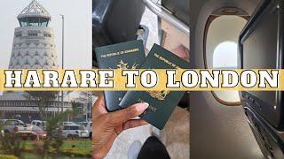 TRAVEL DAY VLOG ️  - Harare to London in 18 Hours