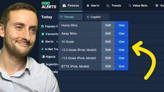 New INSTANT Filters and Live xG on OddAlerts (Find High-Potential Games)