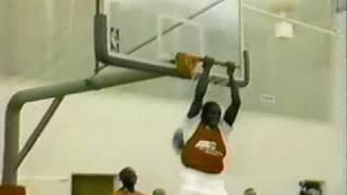 Larry Jordan (MJ's brother) dunking