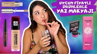 UYGUN FİYATLI FAVORİ ÜRÜNLERLE YAZ MAKYAJI 2023 #makyaj #yazmakyajı #makeup