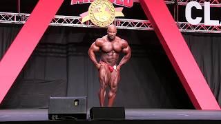 Victor Martinez Posing @ Arnold Europe Pro 2017