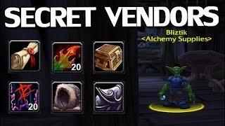 Hidden & Secret Vendors in WoW Classic