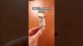 Dynamic $100 PLASTIC Fingerboard SETUP