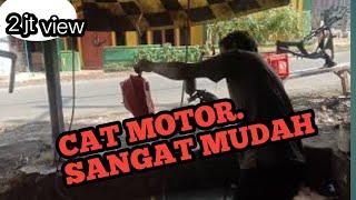 CARA CAT TANGKI MOTOR @gudangilmuotomotif