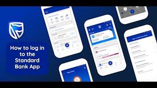 How to log into the Standard Bank app