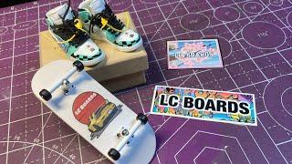 LC Boards Unboxing Review - Setting Up a LC Finger Board Complete Setup