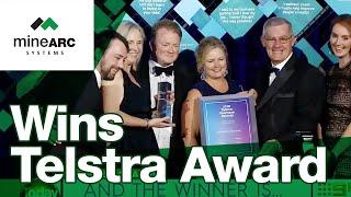 MineARC Systems wins 2018 Telstra WA Business of the Year!