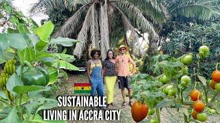 YOU NEED TO SEE THIS GHANA HOUSE | GHANAIAN COUPLE GROW THEIR OWN FOOD IN ACCRA | LIVING IN GHANA