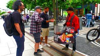 The Hot Dog Grill Master | Street Food Frankfurt Germany