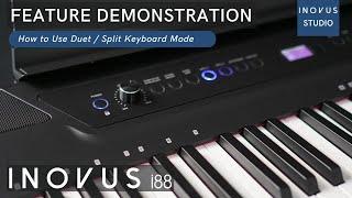 How to use the Inovus i88 Duet Mode (Split Keyboard)