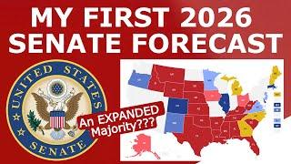 My FIRST 2026 Senate Map Prediction (December 23, 2024)