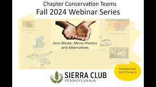 Fall 2024 Webinar Zero Waste and Microplastics