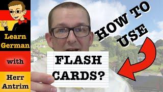 How to Study a Language Effectively with Flash Cards