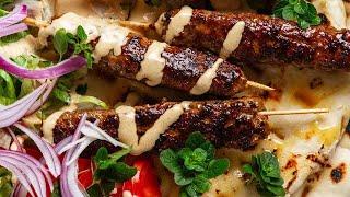 Greek Lamb Koftas Kebabs