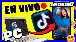 Cómo TRANSMITIR EN VIVO  en TIKTOK desde PC  | Tiktok Live Studio