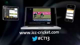 ICC Champions Trophy Official Website Promo