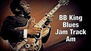 BB King Style Blues Backing Track in A Minor 105 bpm