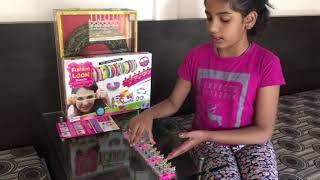 How to Make Fashion Loom Rubber Bands Bracelet Jewellery Maker Friendship Band