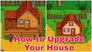 How to Upgrade A House Sratdew Valley HD