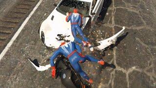 GTA 5 Epic Ragdolls/Spiderman Compilation Top09 (GTA 5, Euphoria Physics, Fails, Funny Moments)