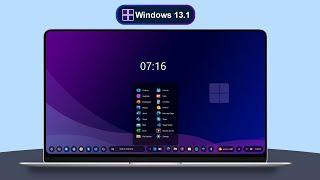 Windows 13.1 Start Menu ( Windows Theme )
