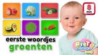 Pretlettertjes Baby TV • Eerste Woordjes • GROENTEN • Woordjes leren met Nederlandse baby filmpjes