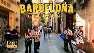 Walking Barcelona, Spain  | Arc de Triomf to El Born Neighborhood [4k UHD 60fps] October 2024