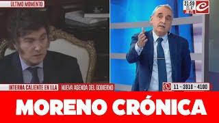 Guillermo Moreno en CRONICA  21/11/24 