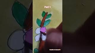 painting of owl part 1#painting #srushti art channel