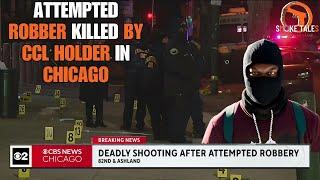 Concealed Carry Holder Fatally Shoots Armed Robber On South Side #selfdefense #concealedcarry