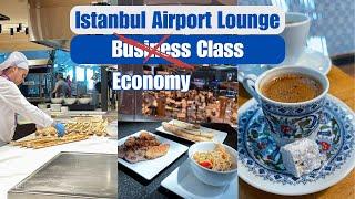 Upgrade Your Airport Experience Flying Economy : Turkish Airlines Istanbul Airport Lounge Review