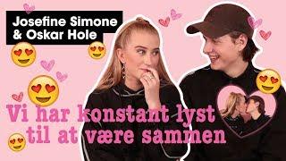 Josefine Simone og Oskar Hole: Sådan er det at være kærester