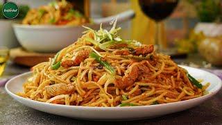 Chicken Chow Mein Recipe Restaurant Style by SooperChef