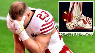 Doctor explains: Christian McCaffrey Achilles Tendinitis in 60 seconds #49ers #sports #medicine