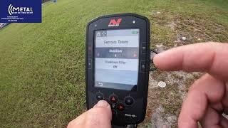 MINELAB MANTICORE HOW TO USE UPPER AND LOWER FERROUS LIMITS