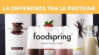 Differenza tra le proteine foodspring