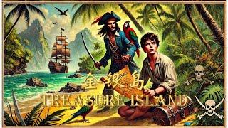 金银岛| Secret Treasure Isle| 精简版| 经历过暴风雨的鸟才能变成雄鹰| 经典冒险小说| 中英双语字幕| 英语理想国| 英文故事| 英文小说