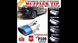 Universal Muffler Tips