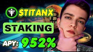 Earn Passive Income  Stake TitanXCrypto Coin and Start Staking TITANX