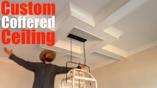 How to Build a Coffered Ceiling