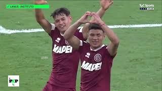 RESUMEN PASO A PASO |  LANÚS 2 INSTITUTO 0 | CAMPEONATO ARGENTINO 2024