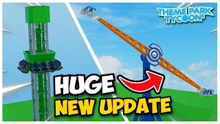 Theme Park Tycoon 2 UPDATE! New Rides, Primitives, Materials AND MORE!