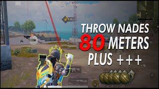 Throwing Nades 80 Meters Plus IN PUBG / BGMI | Pixie Gaming