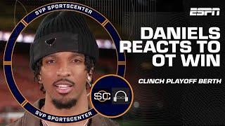 Jayden Daniels reacts to Commanders clinching FIRST playoff appearance SINCE 2020  | SC with SVP