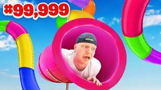 Going Down A Slide 100,000 TIMES!