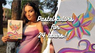 Pastel colors for 24 hours  | Nurtellaaaaa